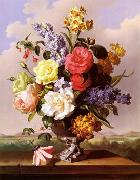 unknow artist Floral, beautiful classical still life of flowers.121 Germany oil painting reproduction